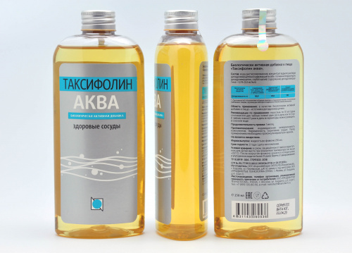 Здоровые сосуды БАД «Таксифолин аква»